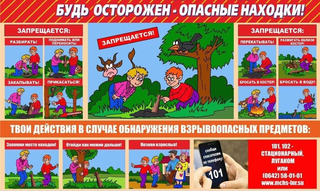 Опасные находки.