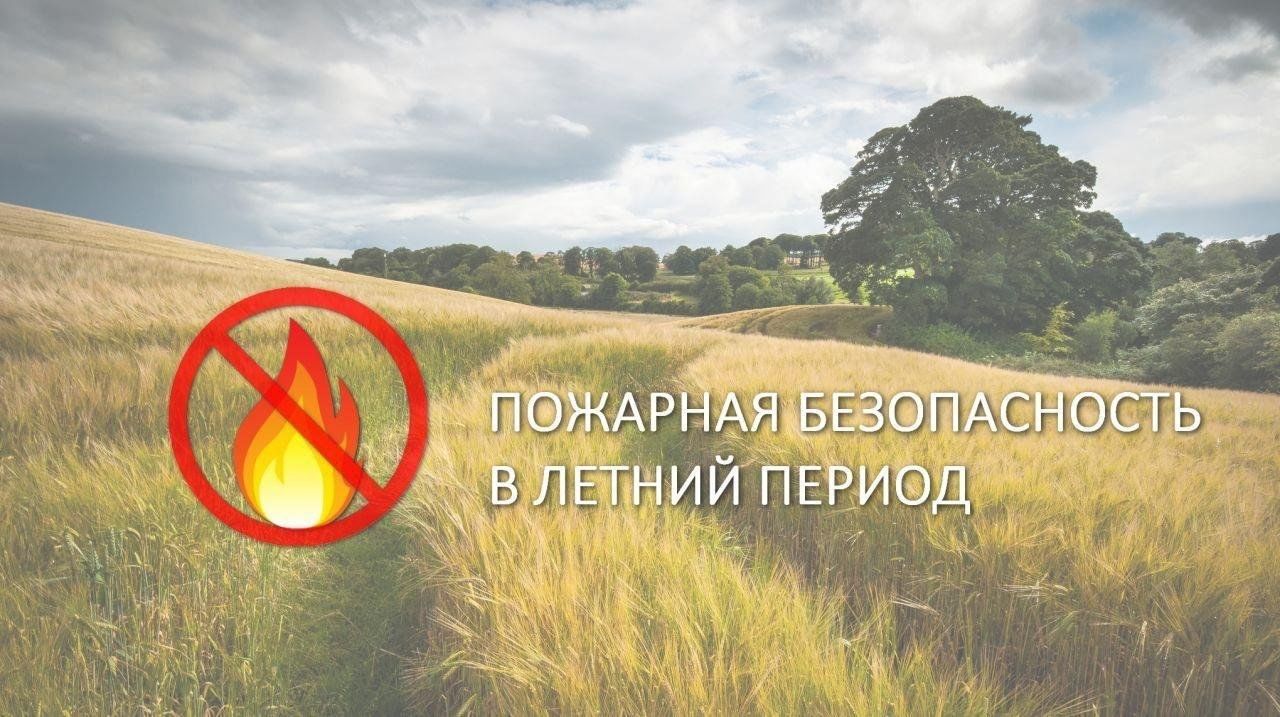 ПОЖАРНАЯ БЕЗОПАСТНОСТЬ В ПЕРИОД ЛЕТНИХ КАНИКУЛ.